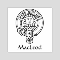 Clan MacLeod of Raasay Crest Self-inking Stamp
