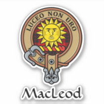 Clan MacLeod of Raasay Crest Sticker