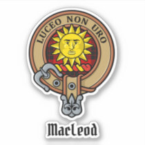 Clan MacLeod of Raasay Crest Sticker