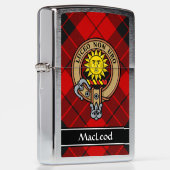 Clan MacLeod of Raasay Crest Zippo Lighter (Right)