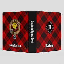 Clan Macleod of Raasay Tartan 3 Ring Binder