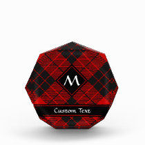 Clan Macleod of Raasay Tartan Acrylic Award