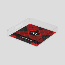 Clan Macleod of Raasay Tartan Acrylic Tray