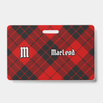 Clan Macleod of Raasay Tartan Badge