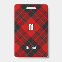 Clan Macleod of Raasay Tartan Badge
