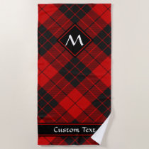 Clan Macleod of Raasay Tartan Beach Towel