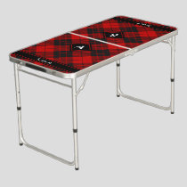 Clan Macleod of Raasay Tartan Beer Pong Table