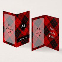 Clan Macleod of Raasay Tartan Business Card