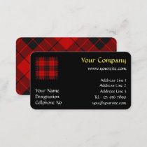 Clan Macleod of Raasay Tartan Business Card
