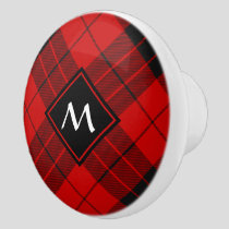 Clan Macleod of Raasay Tartan Ceramic Knob