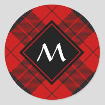 Clan Macleod of Raasay Tartan Classic Round Sticker