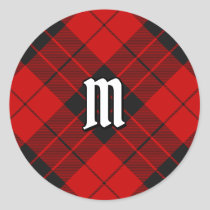 Clan Macleod of Raasay Tartan Classic Round Sticker