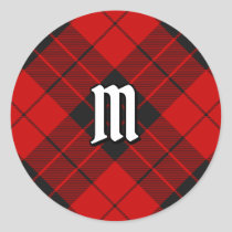 Clan Macleod of Raasay Tartan Classic Round Sticker