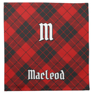 Clan Macleod of Raasay Tartan Cloth Napkin