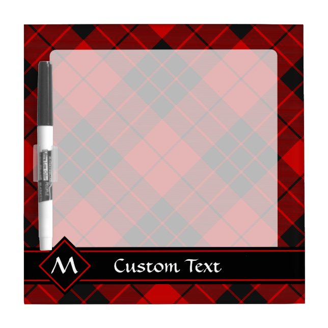 Clan Macleod of Raasay Tartan Dry Erase Board (Front)
