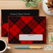 Clan Macleod of Raasay Tartan Envelope