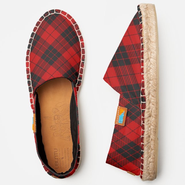 Clan Macleod of Raasay Tartan Espadrilles (Side)