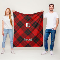 Clan Macleod of Raasay Tartan Fleece Blanket