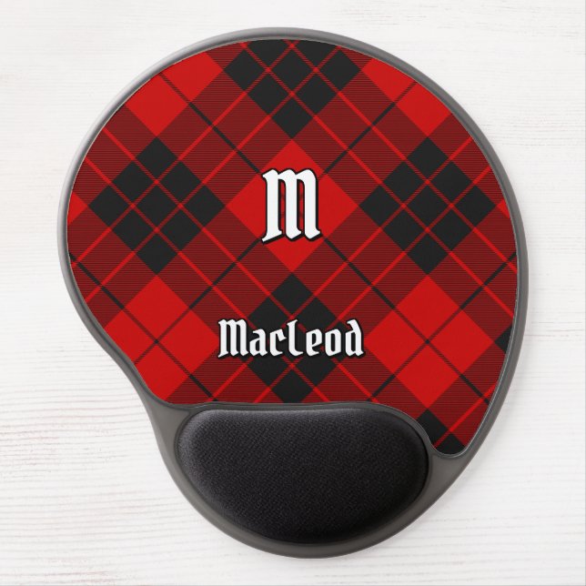 Clan Macleod of Raasay Tartan Gel Mouse Pad (Front)