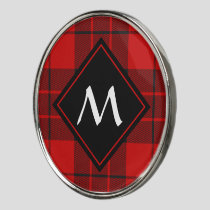 Clan Macleod of Raasay Tartan Golf Ball Marker