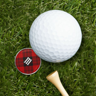 Clan Macleod of Raasay Tartan Golf Ball Marker
