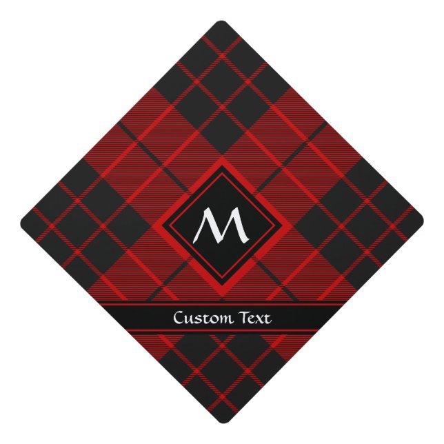 Clan Macleod of Raasay Tartan Graduation Cap Topper (Front)