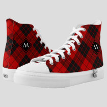 Clan Macleod of Raasay Tartan High-Top Sneakers