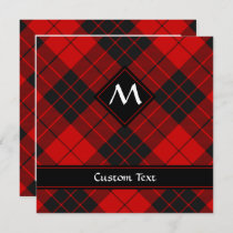 Clan Macleod of Raasay Tartan Invitation