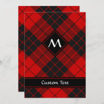 Clan Macleod of Raasay Tartan Invitation