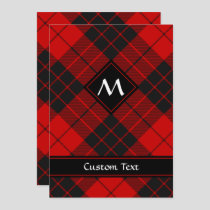 Clan Macleod of Raasay Tartan Invitation