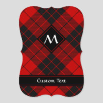 Clan Macleod of Raasay Tartan Invitation