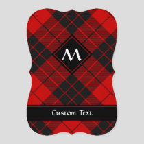 Clan Macleod of Raasay Tartan Invitation