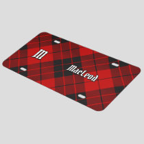 Clan Macleod of Raasay Tartan License Plate