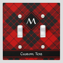 Clan Macleod of Raasay Tartan Light Switch Cover