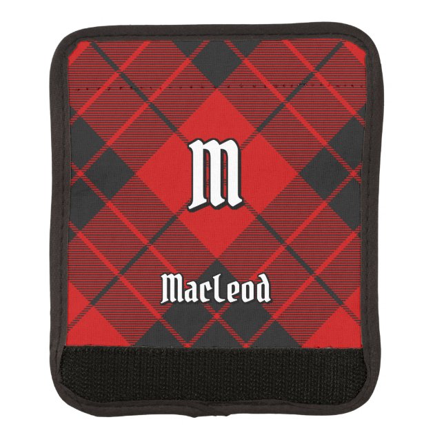 Clan Macleod of Raasay Tartan Luggage Handle Wrap (Front)