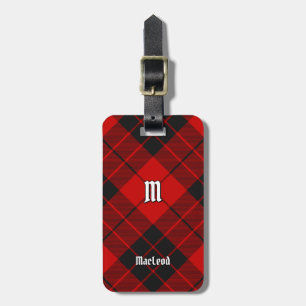 Clan Macleod of Raasay Tartan Luggage Tag