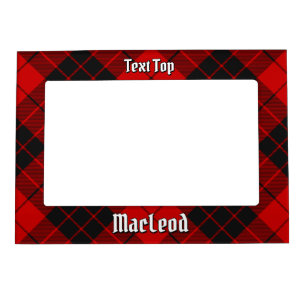 Clan Macleod of Raasay Tartan Magnetic Frame