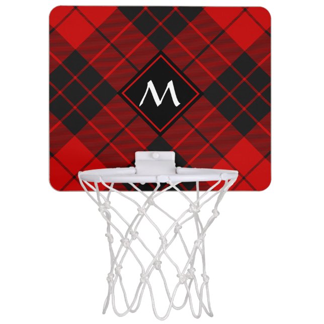 Clan Macleod of Raasay Tartan Mini Basketball Hoop (Front)