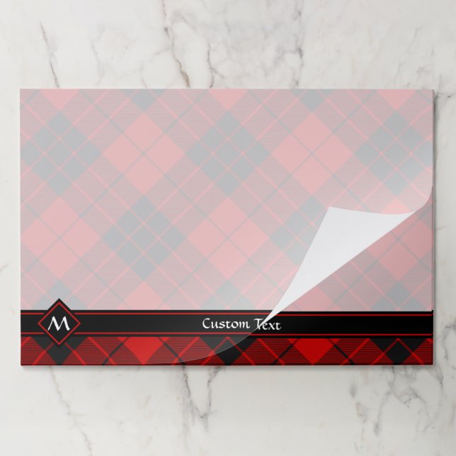 Clan Macleod of Raasay Tartan Paper Pad (Folded)