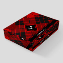 Clan Macleod of Raasay Tartan Paperweight