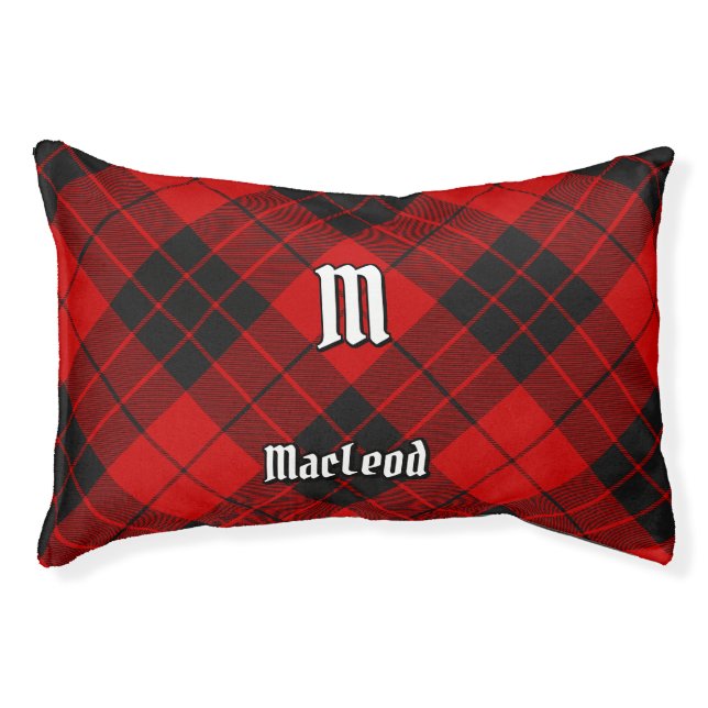 Clan Macleod of Raasay Tartan Pet Bed (Front)