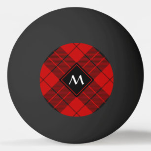 Clan Macleod of Raasay Tartan Ping Pong Ball