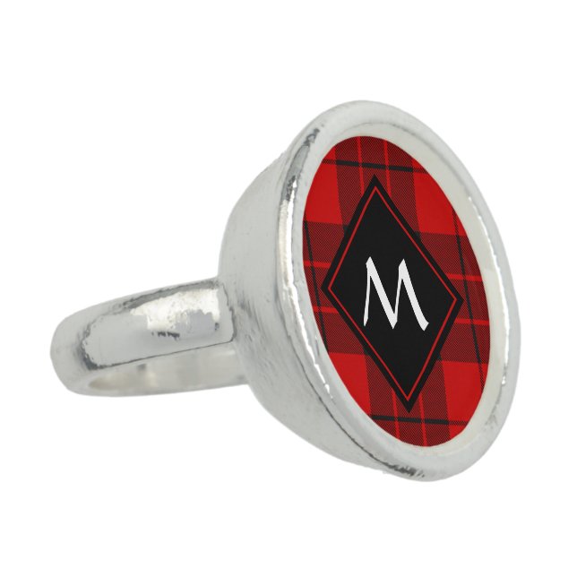 Clan Macleod of Raasay Tartan Ring (Side)