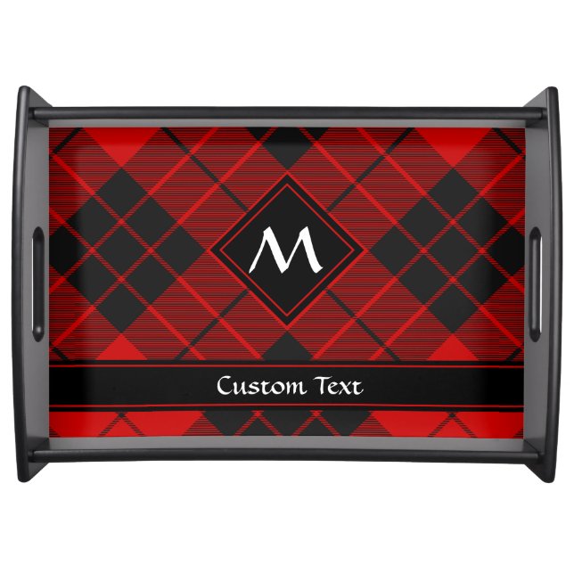 Clan Macleod of Raasay Tartan Serving Tray (Front)