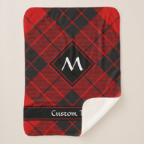 Clan Macleod of Raasay Tartan Sherpa Blanket