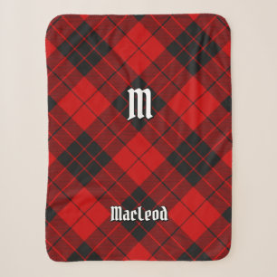 Clan Macleod of Raasay Tartan Sherpa Blanket