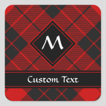 Clan Macleod of Raasay Tartan Square Sticker