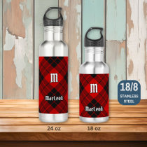 Clan Macleod of Raasay Tartan Stainless Steel Water Bottle