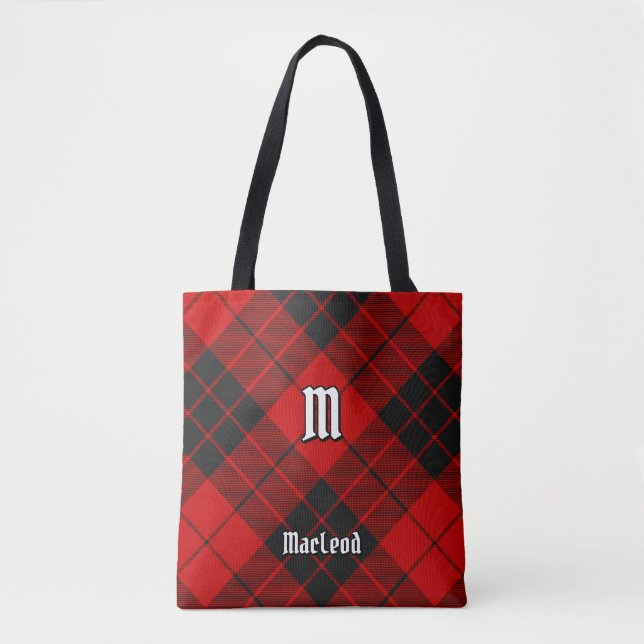 Clan Macleod of Raasay Tartan Tote Bag (Front)