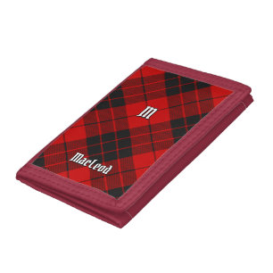 Clan Macleod of Raasay Tartan Tri-fold Wallet